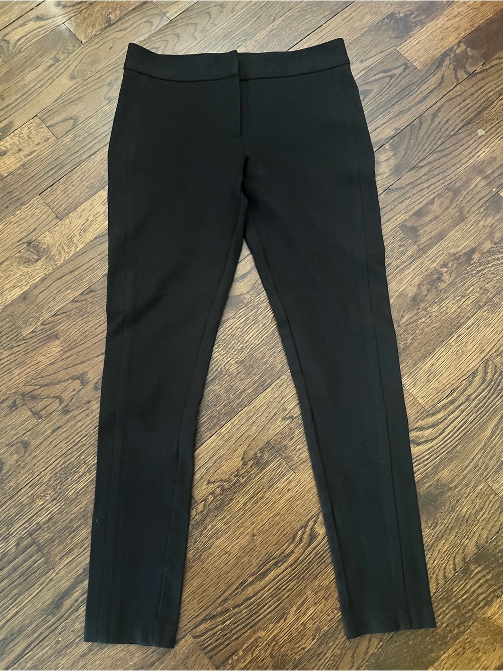 Armani Collezioni Black Skinny Ponte Pants 4